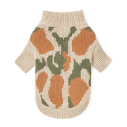 Handgestrickter Rollkragenpullover für Hunde Warm Bequem Musterdesign