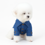 Klassische Jeansjacke Für Kleine Hunde Komfortabel