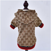 Luxuriöse Kapuzenjacke für Hunde Mit Reißverschluss & Warmem Futter